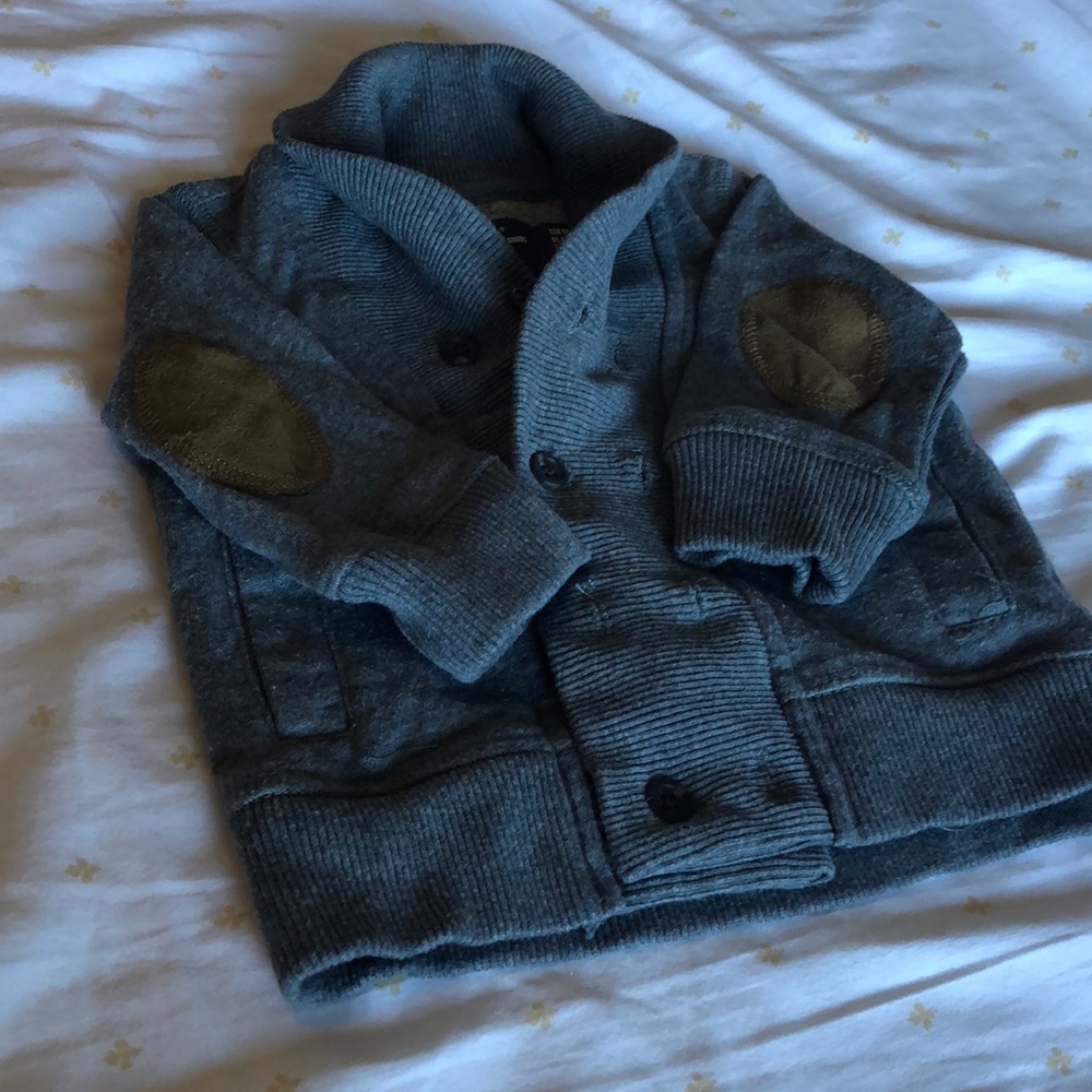 H&M little old man sweater!